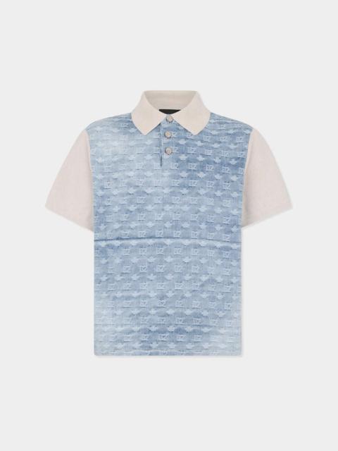 MONOGRAM KNIT POLO