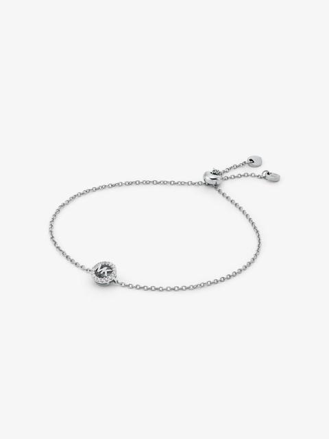 Fulton Precious Metal-Plated Sterling Silver Slider Bracelet