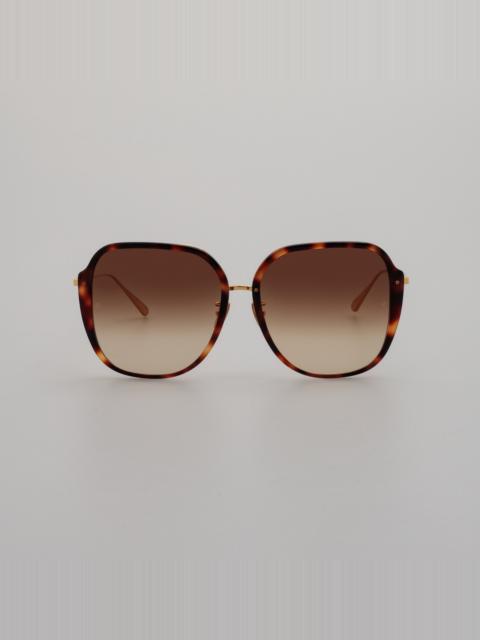 SOFIA OVERSIZE SUNGLASSES IN TORTOISESHELL