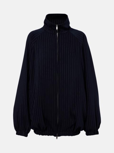 Baxter pinstripe oversized jacket