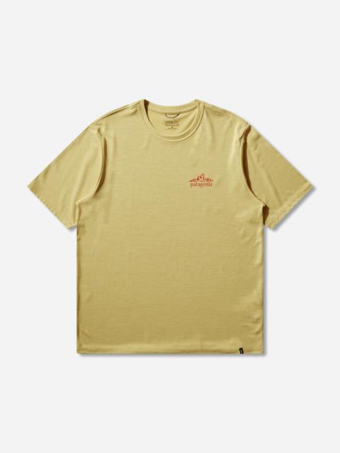 Men's Capilene Cool Daily Shirt Cloud Crag Limestone Yellow
