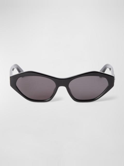 Kent Acetate Cat-Eye Sunglasses