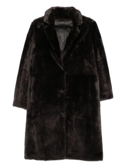 notched-collar coat
