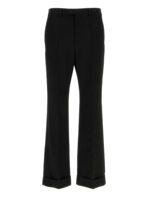virgin-wool trousers