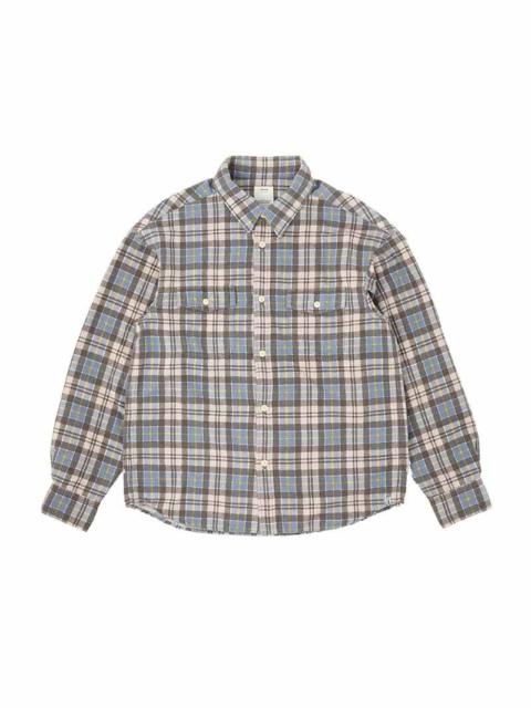 PIONEER KHADI CHECK L/S BLUE