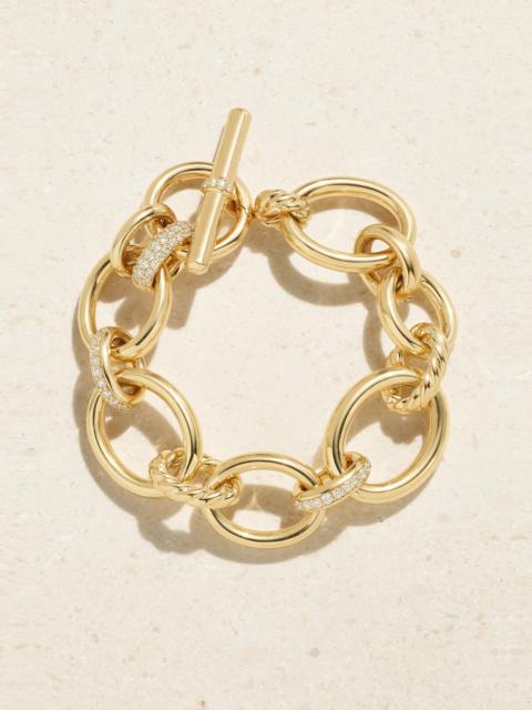 Mercer 18-karat Gold Diamond Bracelet
