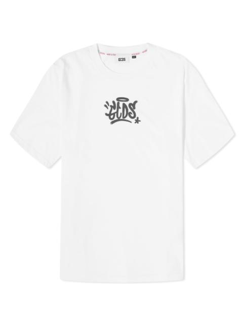 GCDS Logo Graffiti T-Shirt