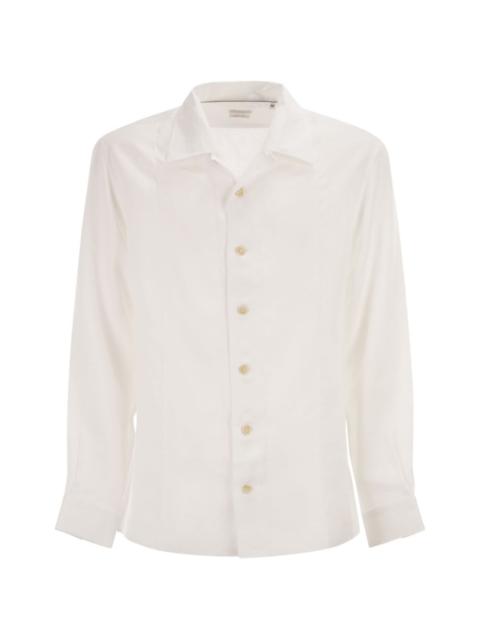 classic-collar button shirt
