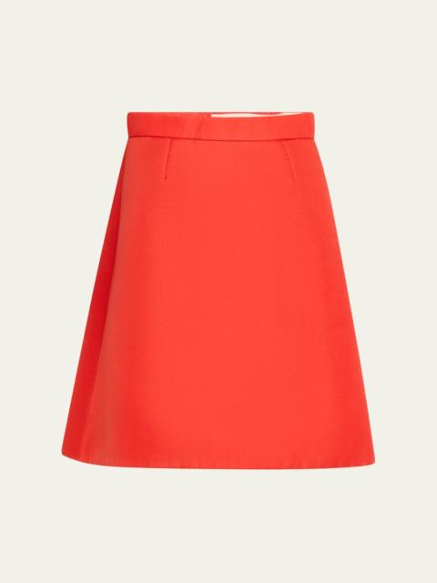 Aline Silk-Blend Skirt