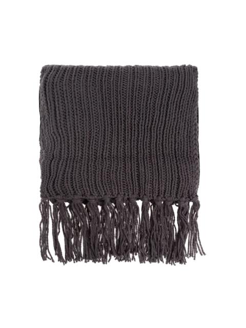 fringed scarf