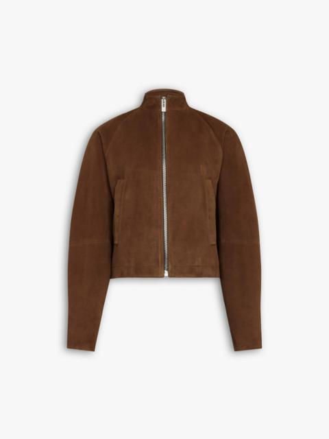 ROUND SUEDE JACKET