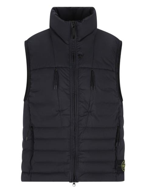 zip padded gilet