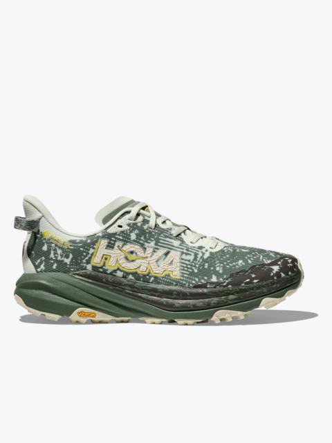 Men's Speedgoat 6 GTX Shoes in Sea Glass/Fern