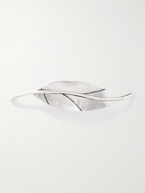 Leaf Silver Brooch