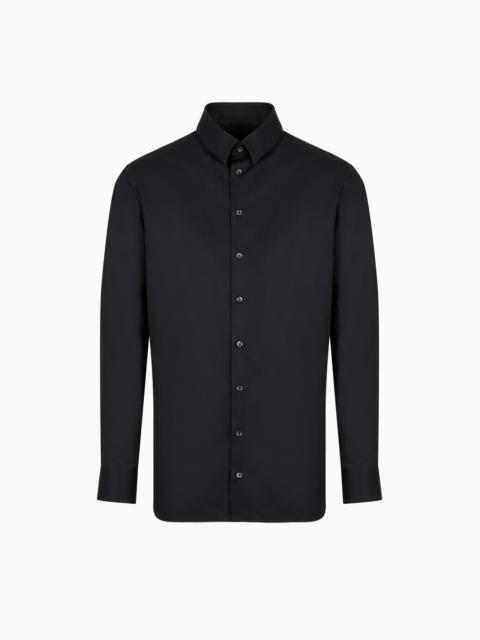 Luxury cotton twill shirt