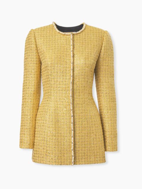 Embellished Lurex Tweed Jacket