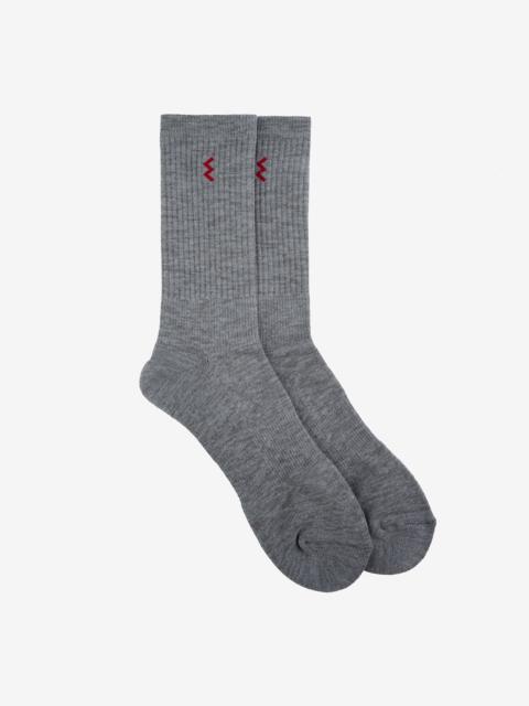 IRON HEART WORK BOOT SOCKS - GREY