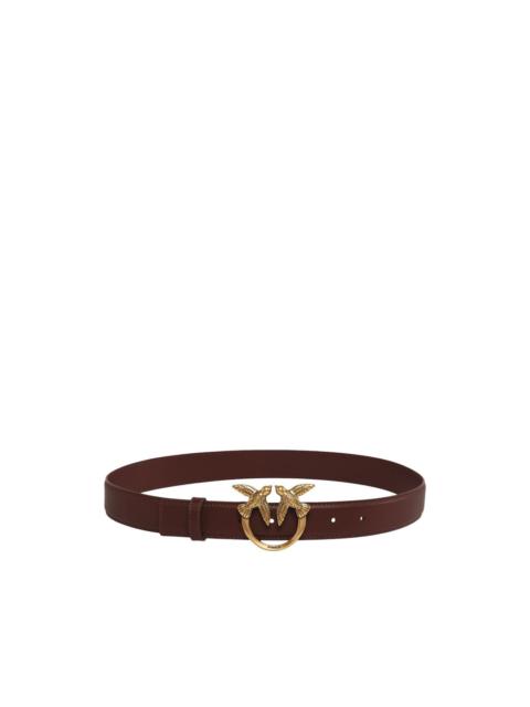 Love Birds leather belt