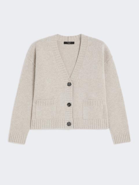 FILMATO Wool knit V-neck cardigan