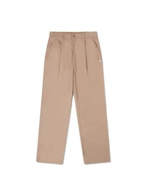 Converse Logo Skate Straight Pants 'Tan' 10026552-A02