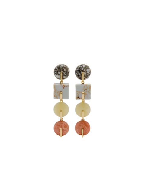 Gaia clip-on earrings