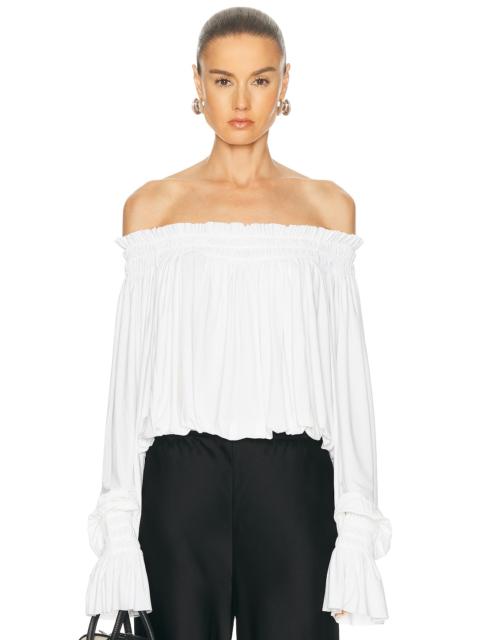 Long Sleeve Peasant Bodysuit