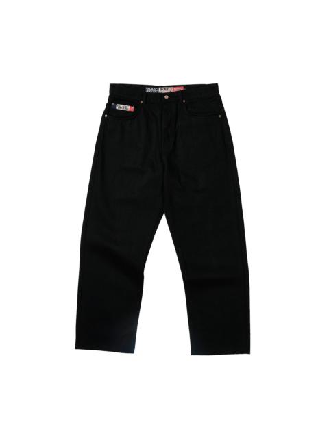 PALACE DROORS JEAN MEDIUM BLACK RINSE WASH