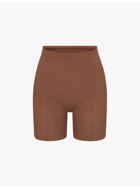 Sculpt fitted stretch-woven shorts