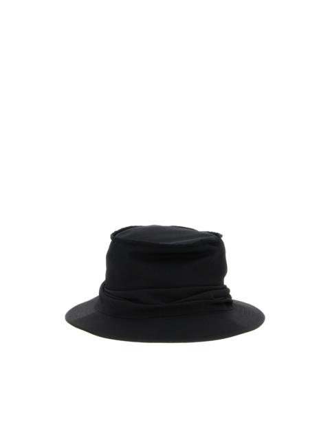 drape wool hat