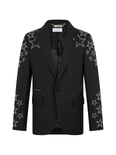 studs star-detail blazer