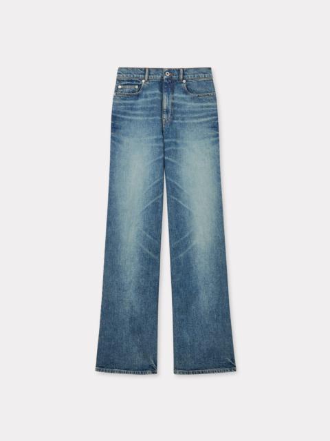 AYAME wide jeans in stretch japanese denim
