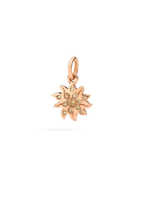 ROSE GOLD & BROWN DIAMOND SUN CHARM