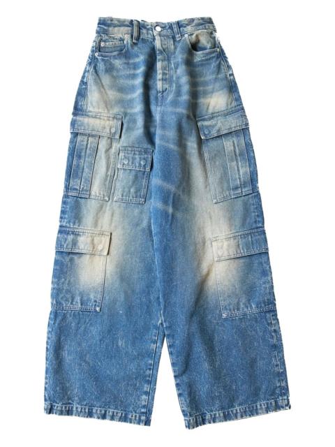 denim cargo pants