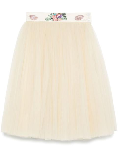 Sunset Lily midi skirt