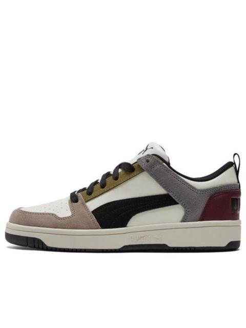 PUMA Rebound Layup Lo sd 'Black White Brown' 370539-07