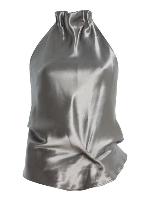 Coco Satin Top silver