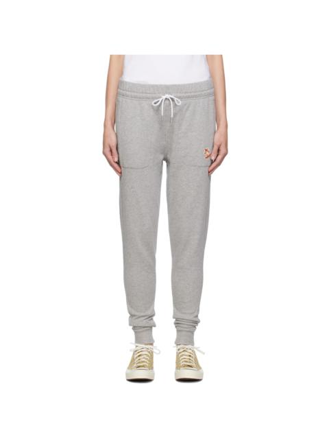 Gray Chillax Fox Lounge Pants
