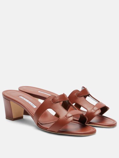Grellanu 50 leather mules