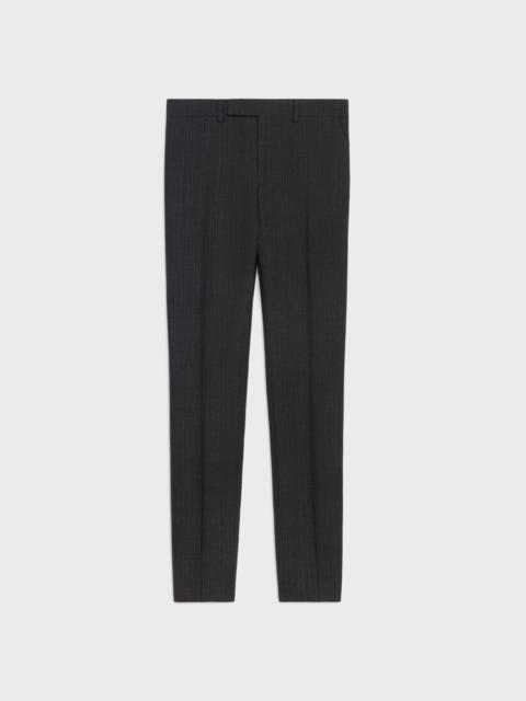 mods pants in retro striped wool