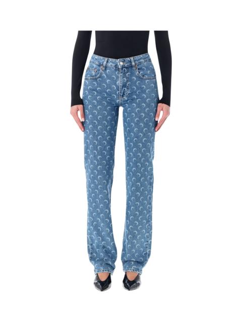 Moon Laser Straight Denim