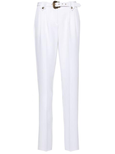 Baroque Buckle tapered trousers
