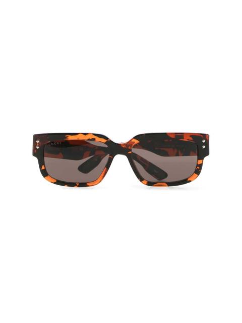 square tinted sunglasses