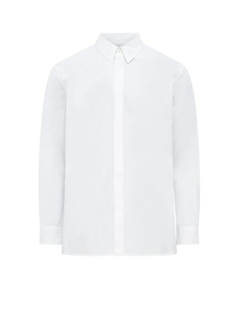 Nicolas Shirt in White Sea Island Cotton Poplin