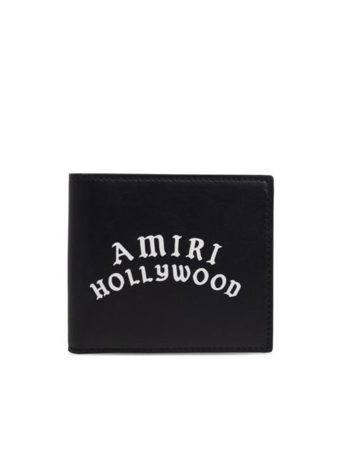 leather bi-fold wallet