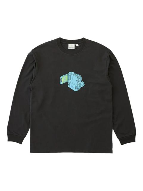 graphic-print long-sleeve T-shirt