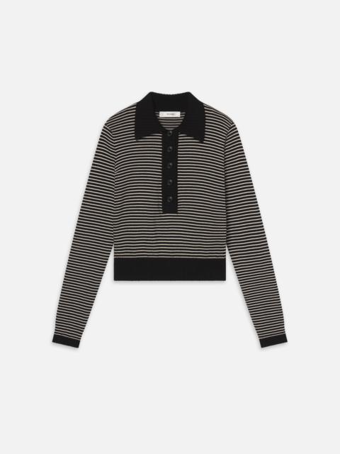 The Graduate Sweater in Black Multi