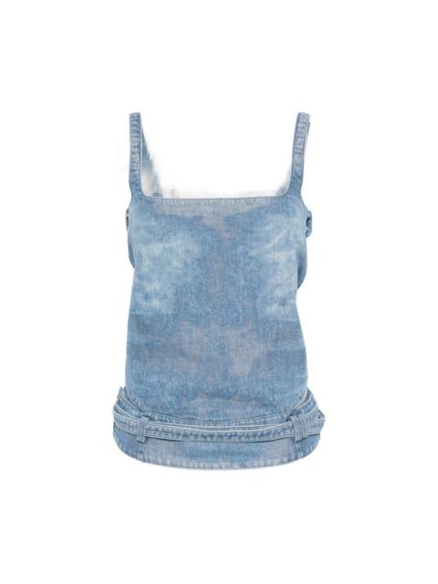 Denim tank top
