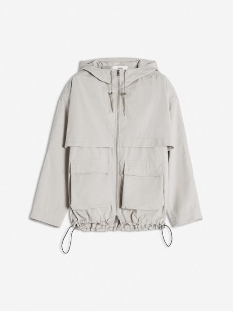 HOODED ZIPPED WINDBREAKER