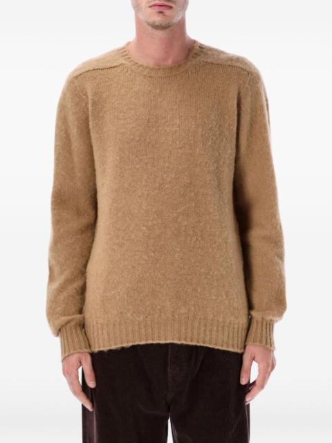 long-sleeve crew-neck sweater