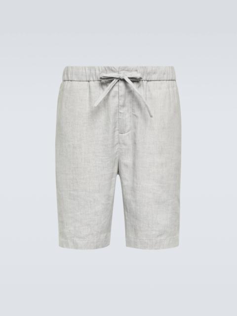 Felipe linen and cotton shorts